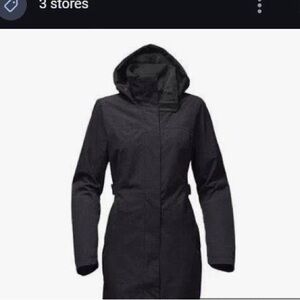 The Northface Ladies City Trench Black